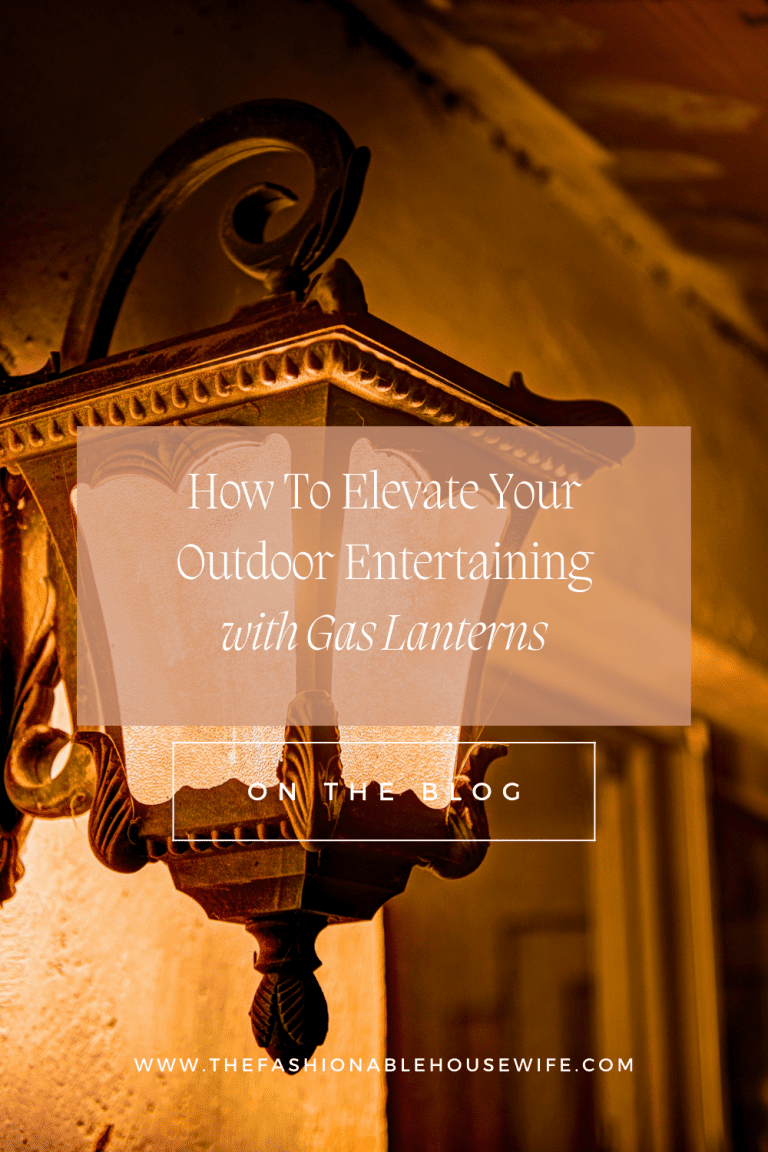 Elevate Your Outdoor Entertaining with Gas Lanterns