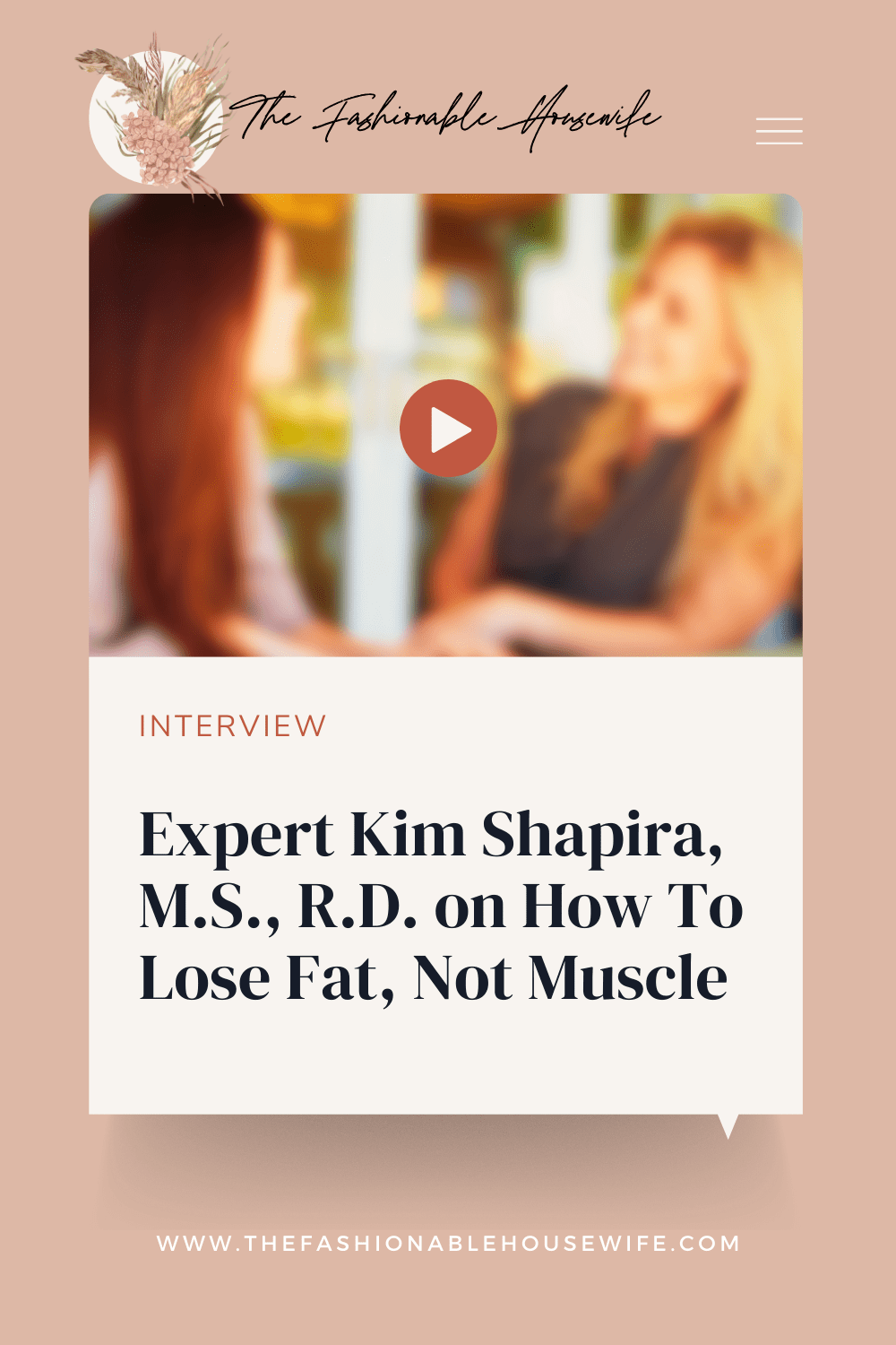 Expert Kim Shapira, M.S., R.D. on How To Lose Fat, Not Muscle