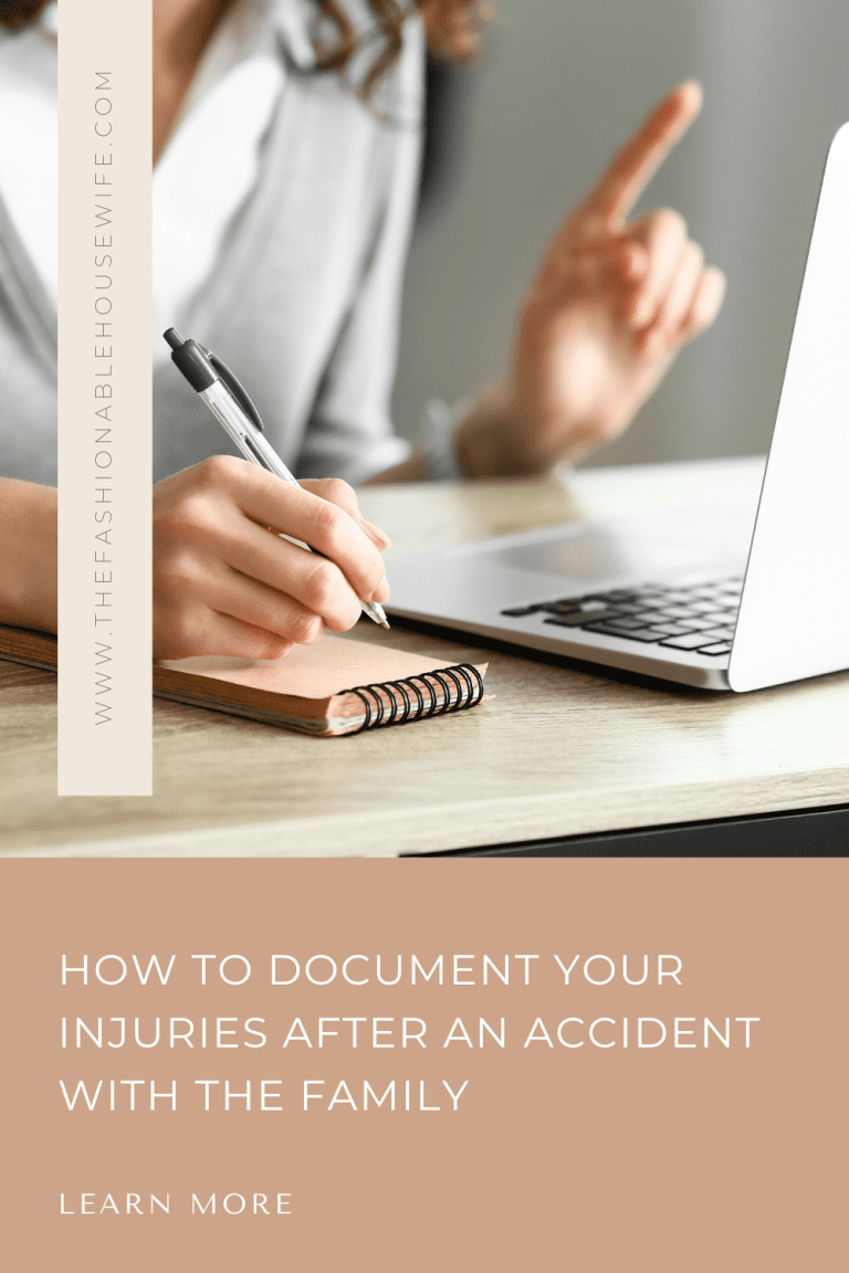 How To Document Your Injuries After An Accident With The Family