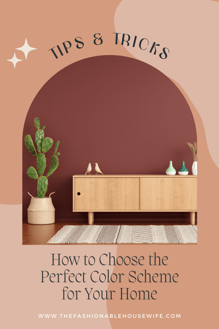 How to Choose the Perfect Color Scheme for Your Home