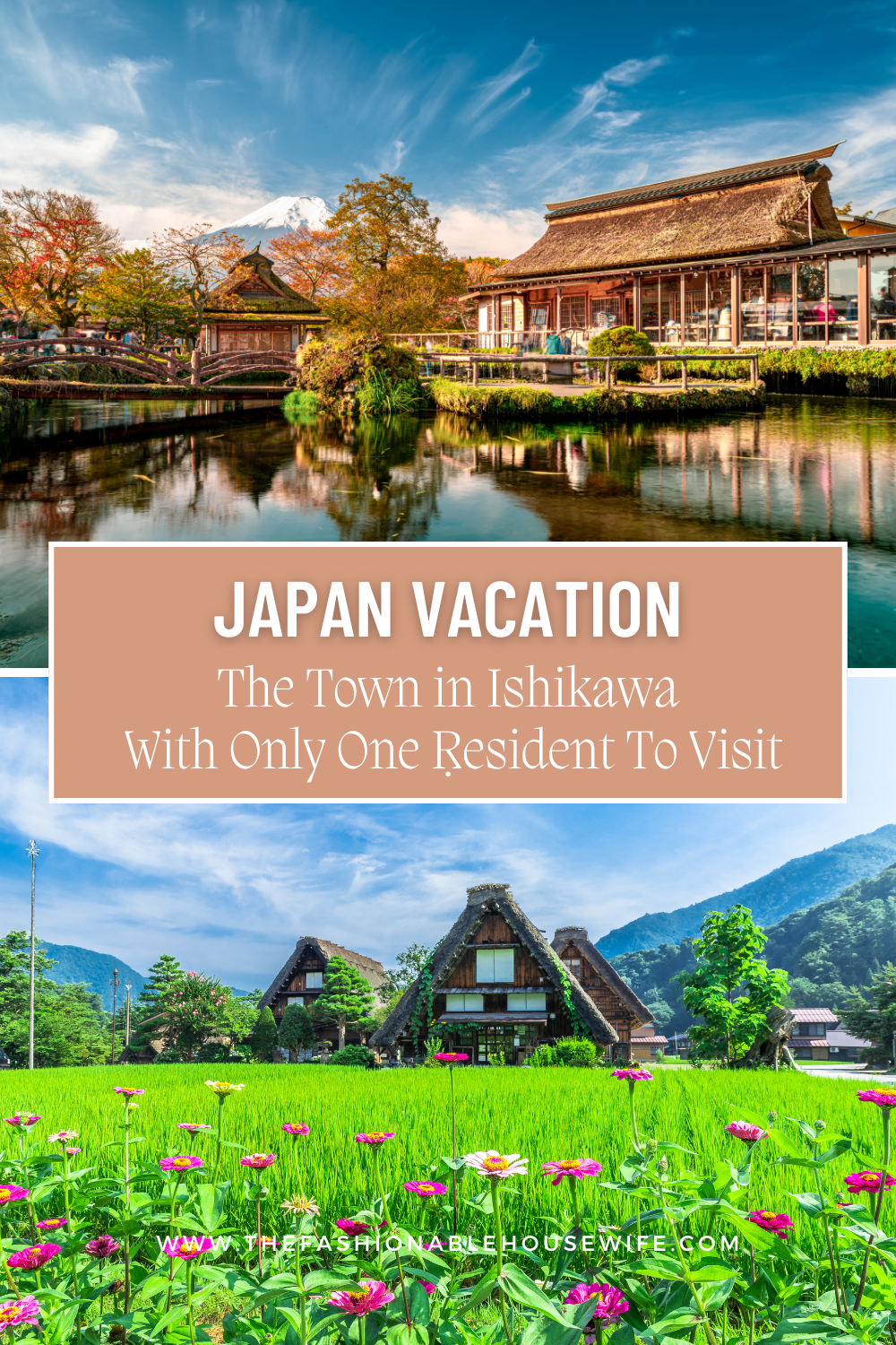 The Town in Ishikawa With One Resident To Visit