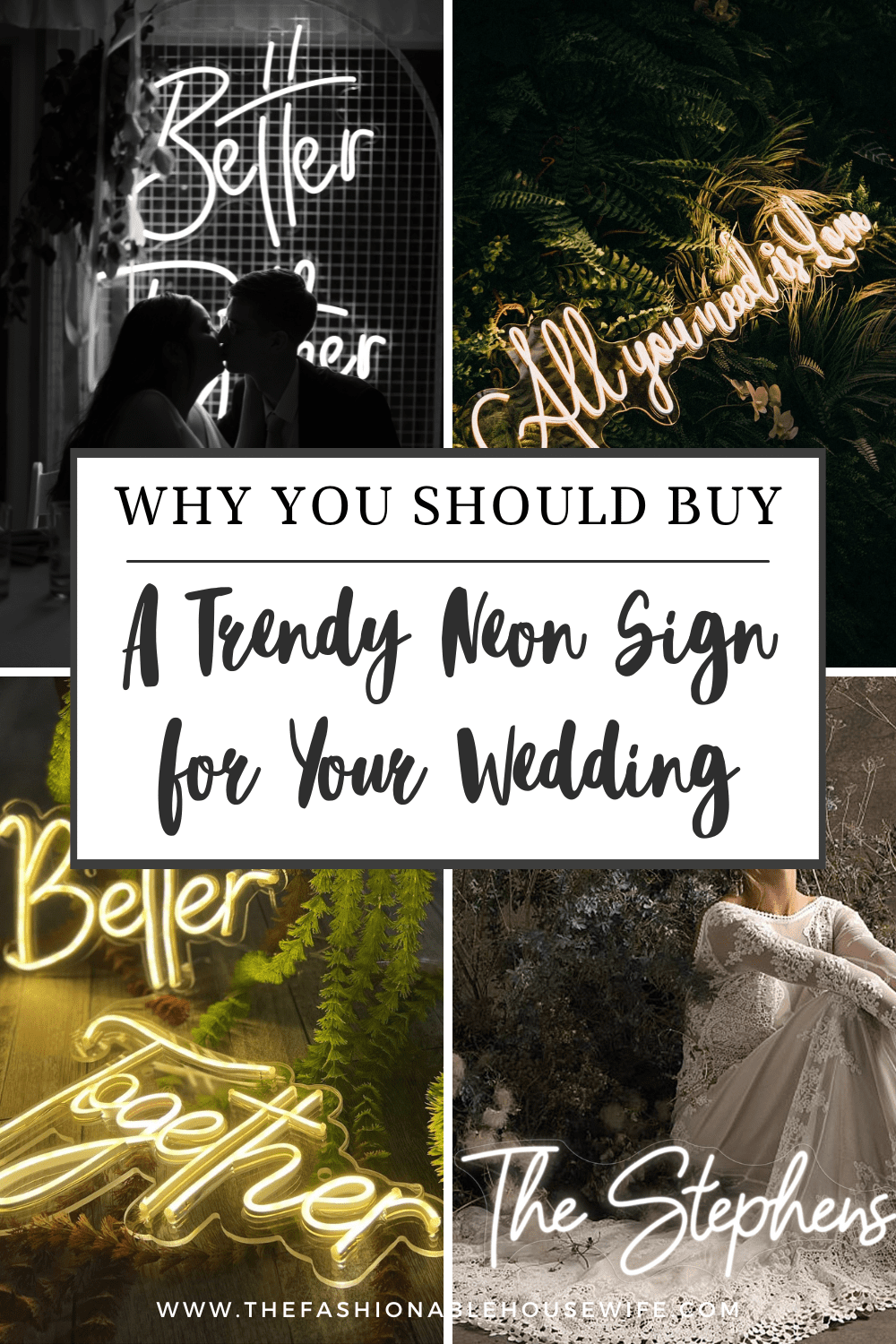 Why You Should Buy A Trendy Neon Sign for Your Wedding
