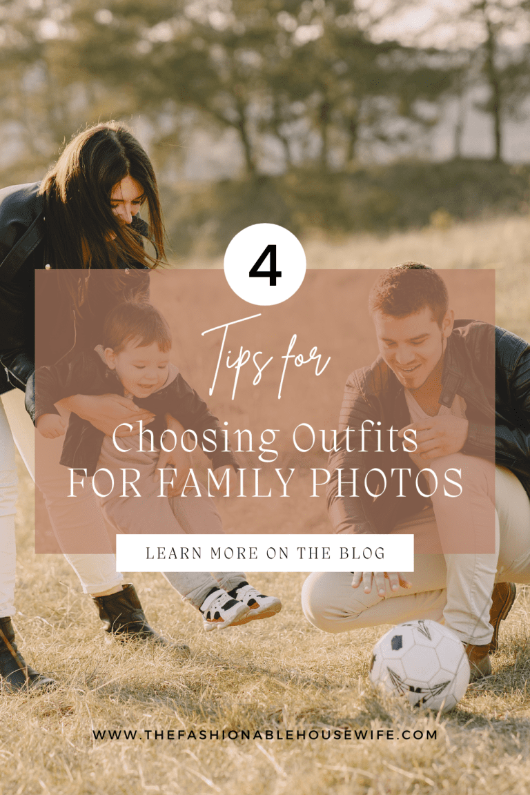 4 Tips for Choosing Outfits for Family Photos