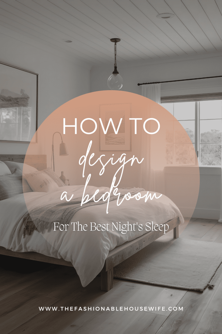How To Design a Bedroom For The Best Night's Sleep