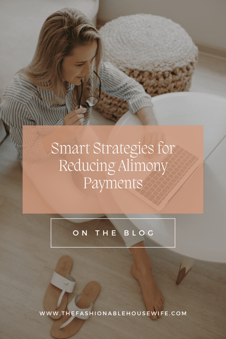 Smart Strategies for Reducing Alimony Payments