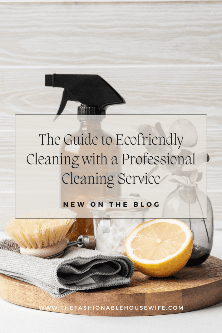 The Guide to Ecofriendly Cleaning with a Professional Cleaning Service
