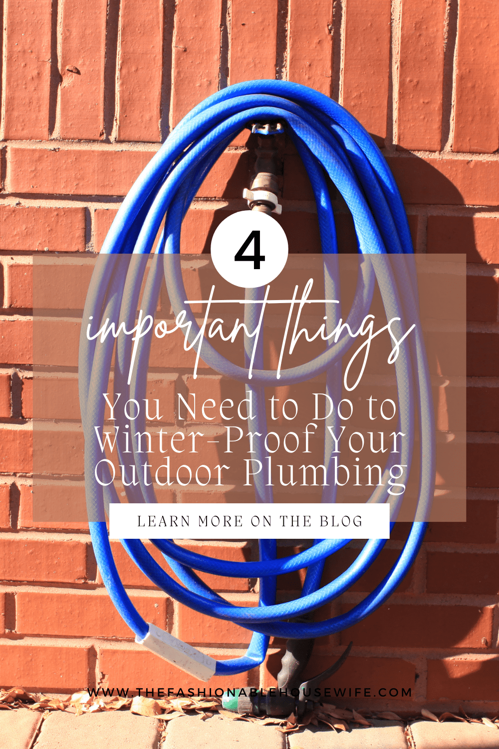 You Need to Do to Winter-Proof Your Outdoor Plumbing