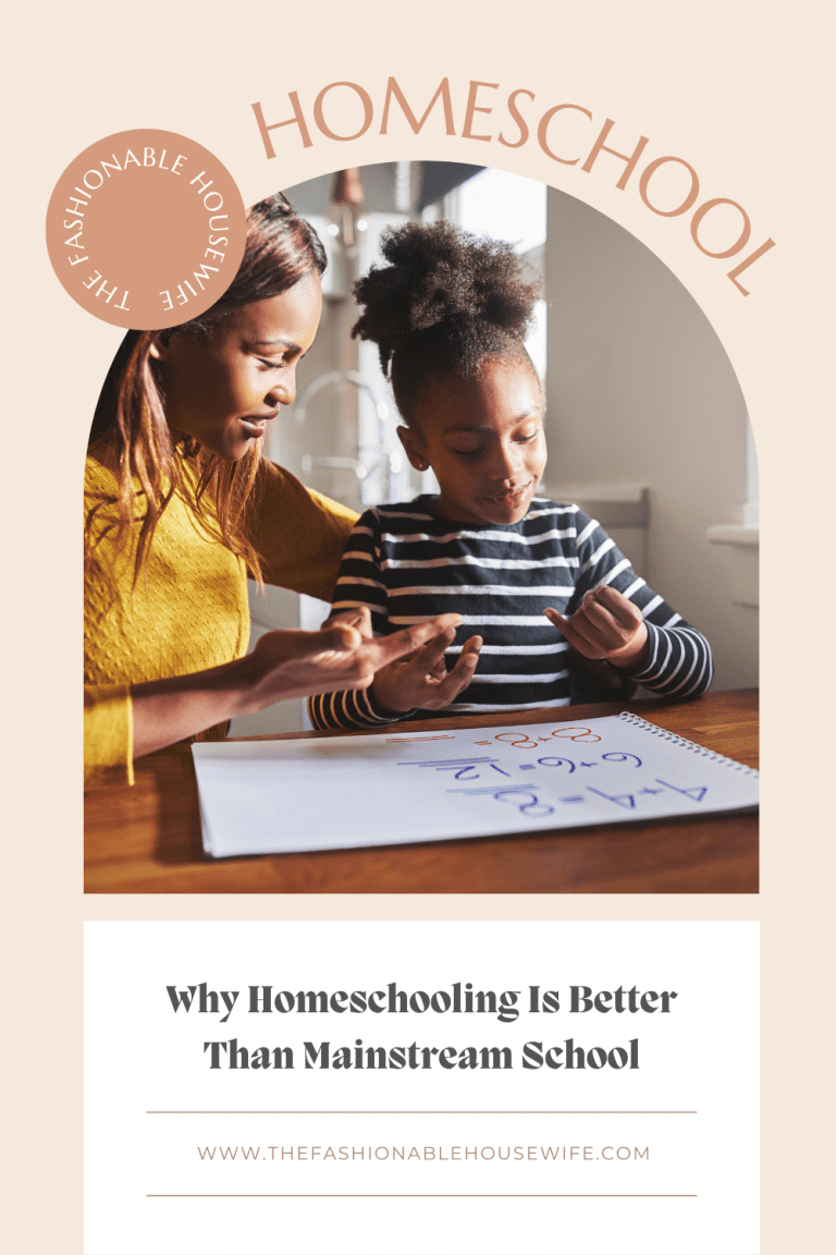 Why Homeschooling Is Better Than Mainstream School