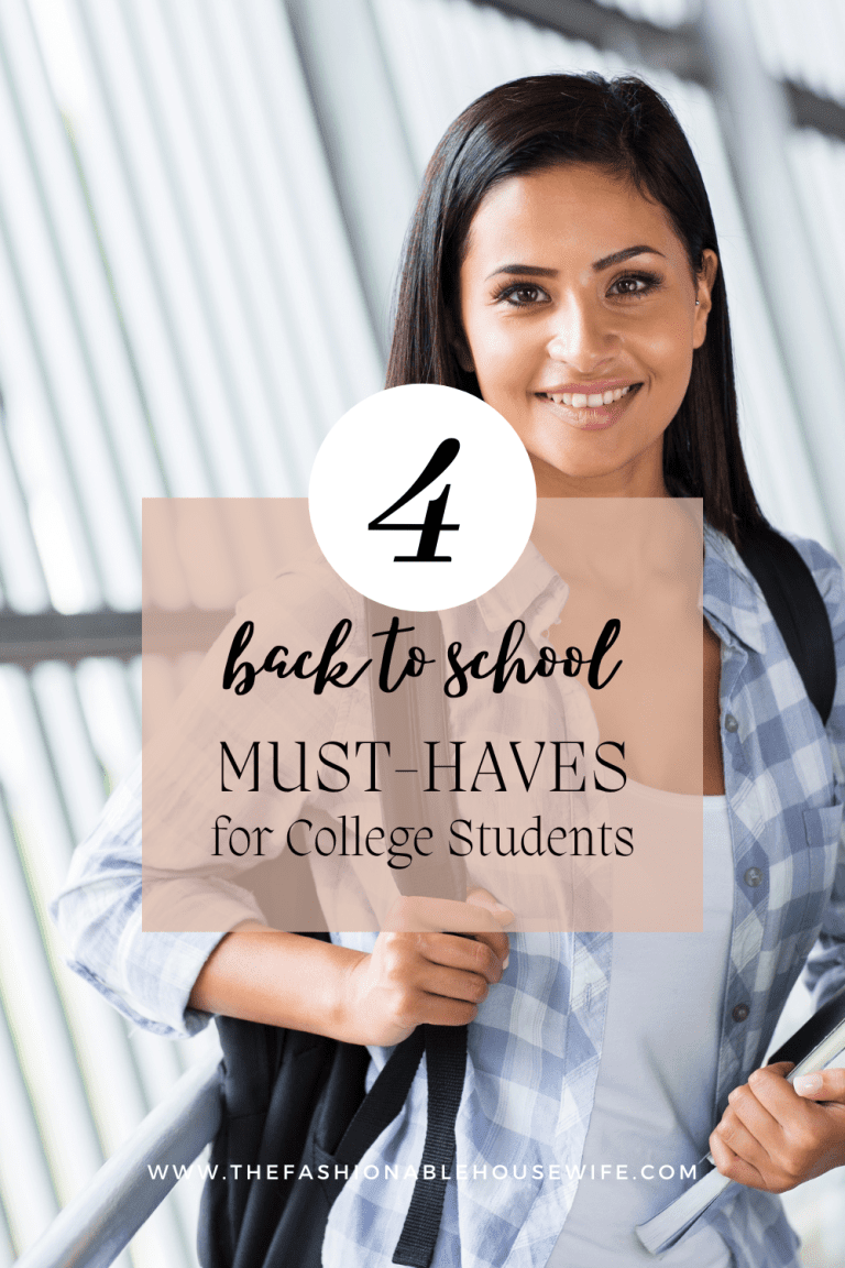 4 Back-to-School Must-Haves for College Students