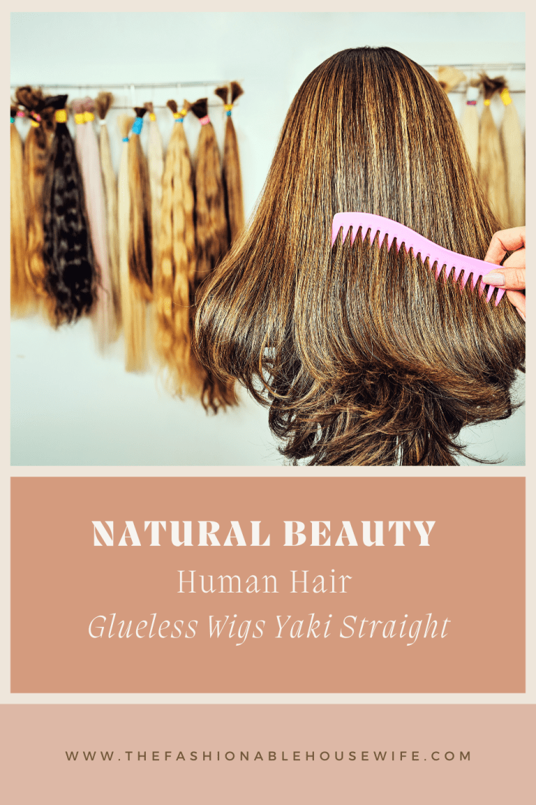Natural Beauty: Human Hair Glueless Wigs Yaki Straight