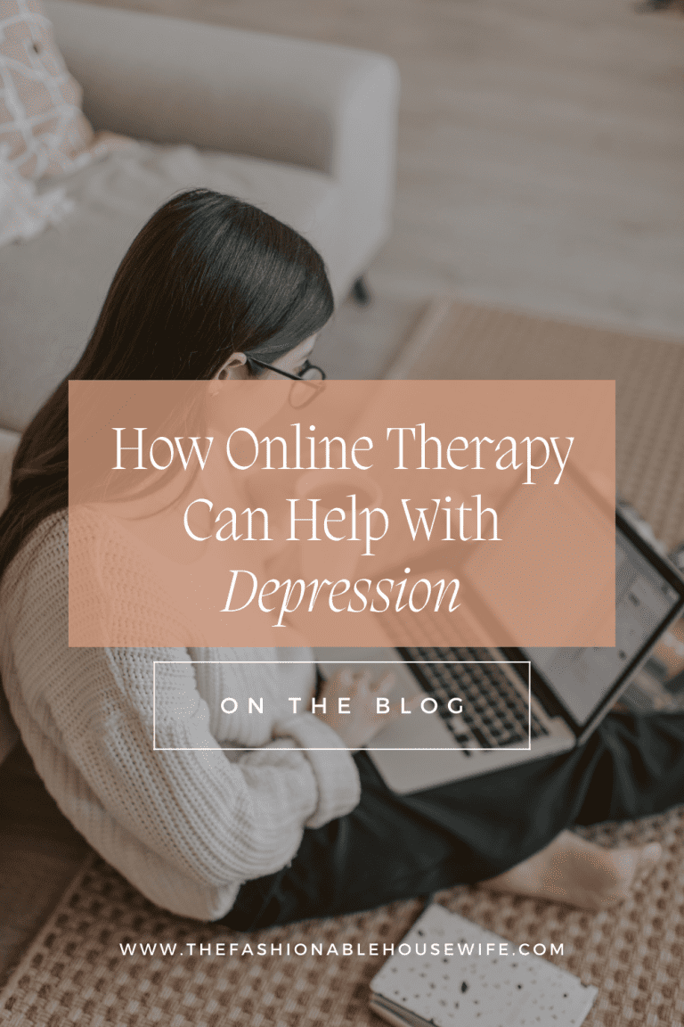How Online Therapy Can Help With Depression