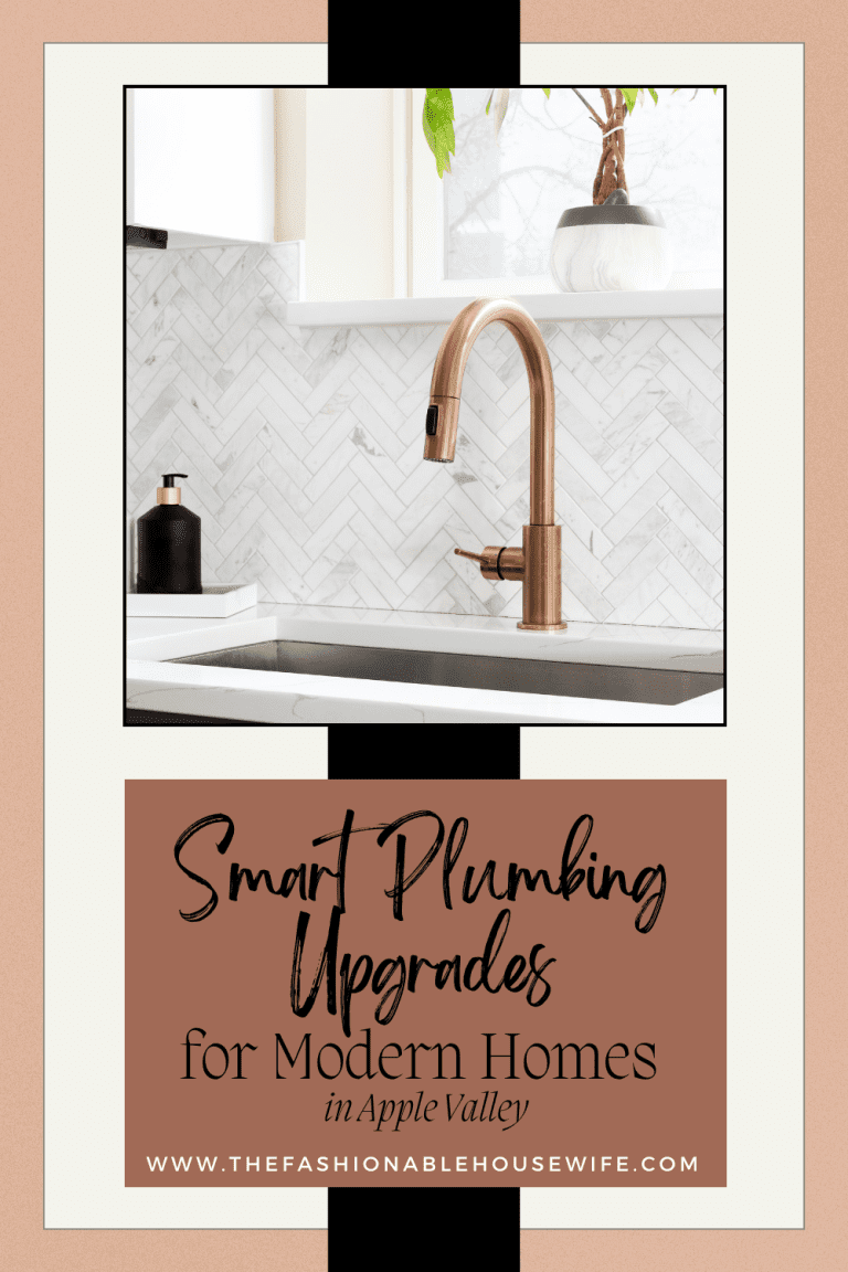 Smart Plumbing Upgrades for Modern Homes in Apple Valley
