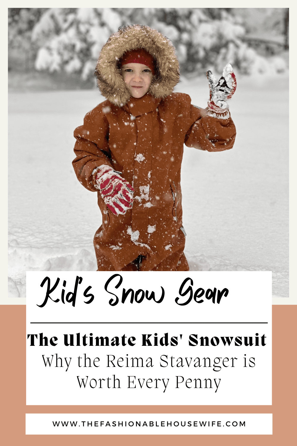 The Ultimate Kids' Snowsuit Why the Reima Stavanger is Worth Every Penny
