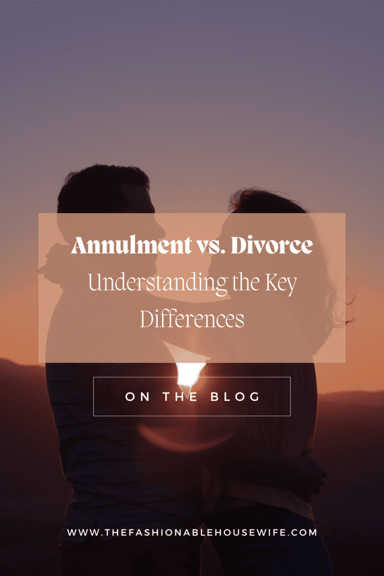 Annulment vs. Divorce: Understanding the Key Differences