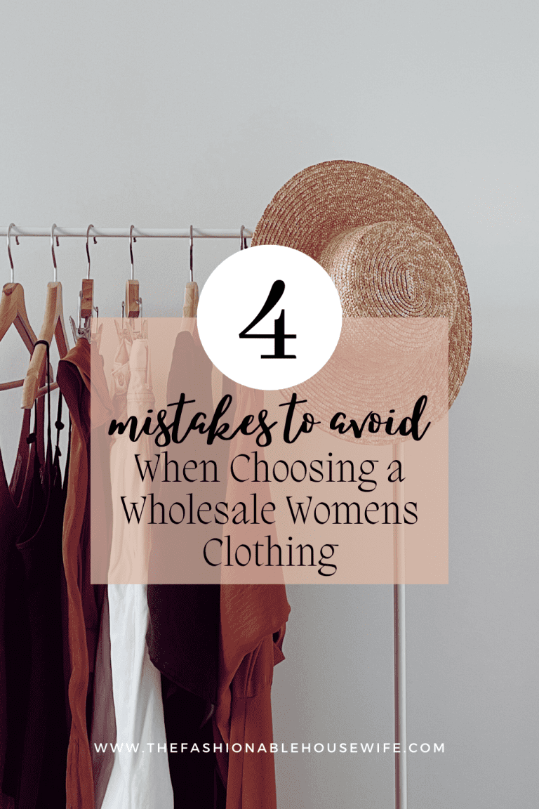 Mistakes to Avoid When Choosing a Wholesale Womens Clothing