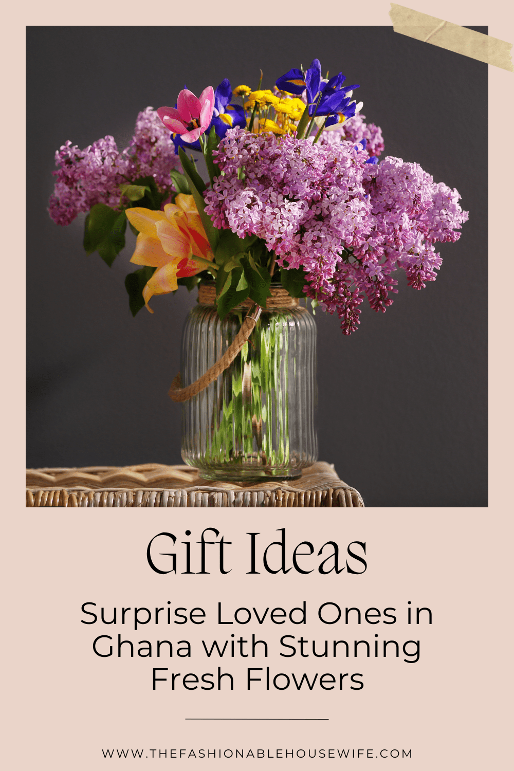 Surprise Loved Ones in Ghana with Stunning Fresh Flowers