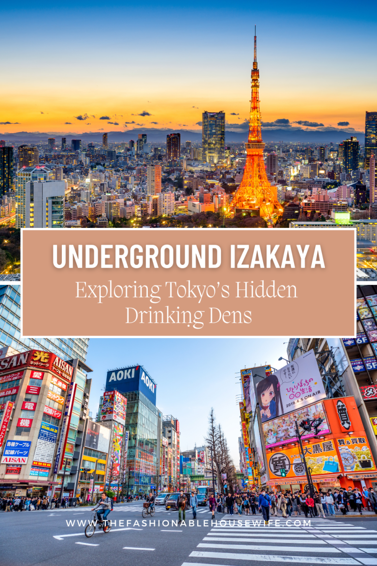 Underground Izakaya: Exploring Tokyo’s Hidden Drinking Dens