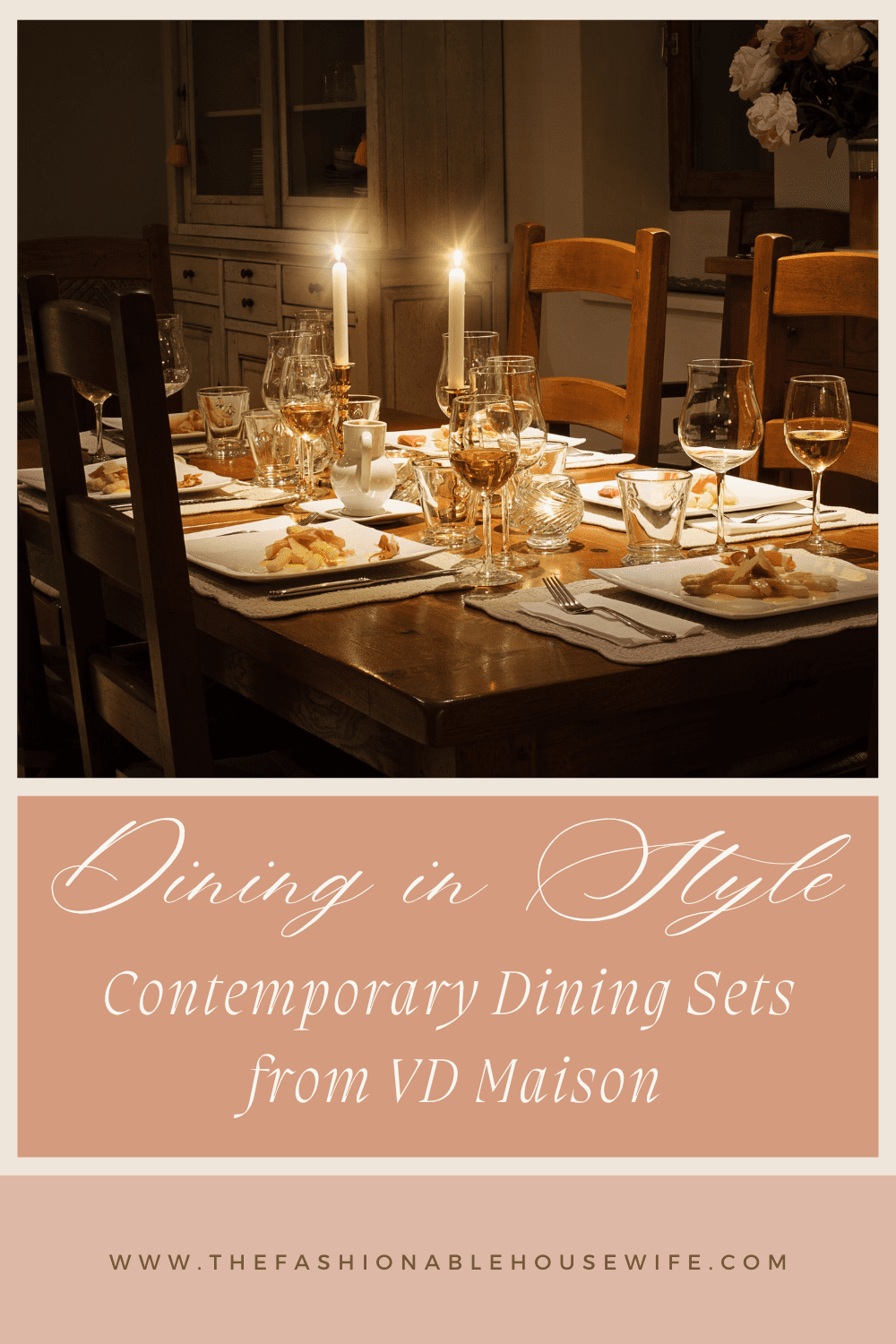 Dining in Style: Contemporary Dining Sets from VD Maison