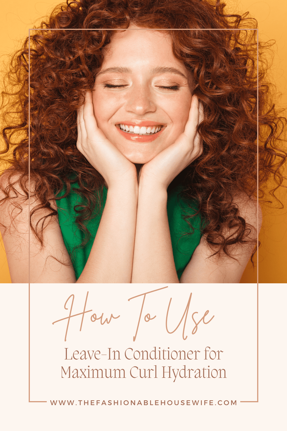 How To Use Leave-In Conditioner for Maximum Curl Hydration