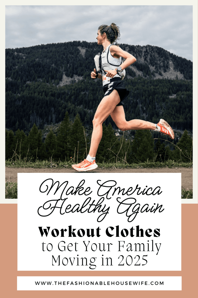 Make America Healthy Again: Workout Clothes to Get Your Family Moving in 2025