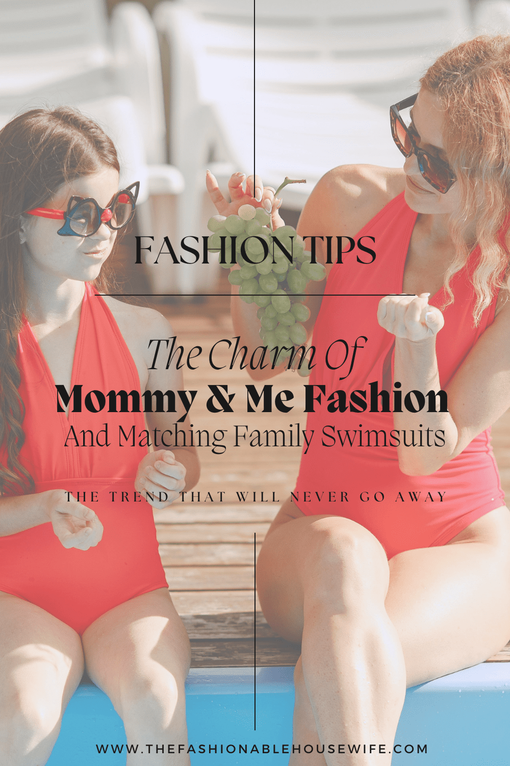 The Charm Of Mommy Me Fashion And Matching Family Swimsuits