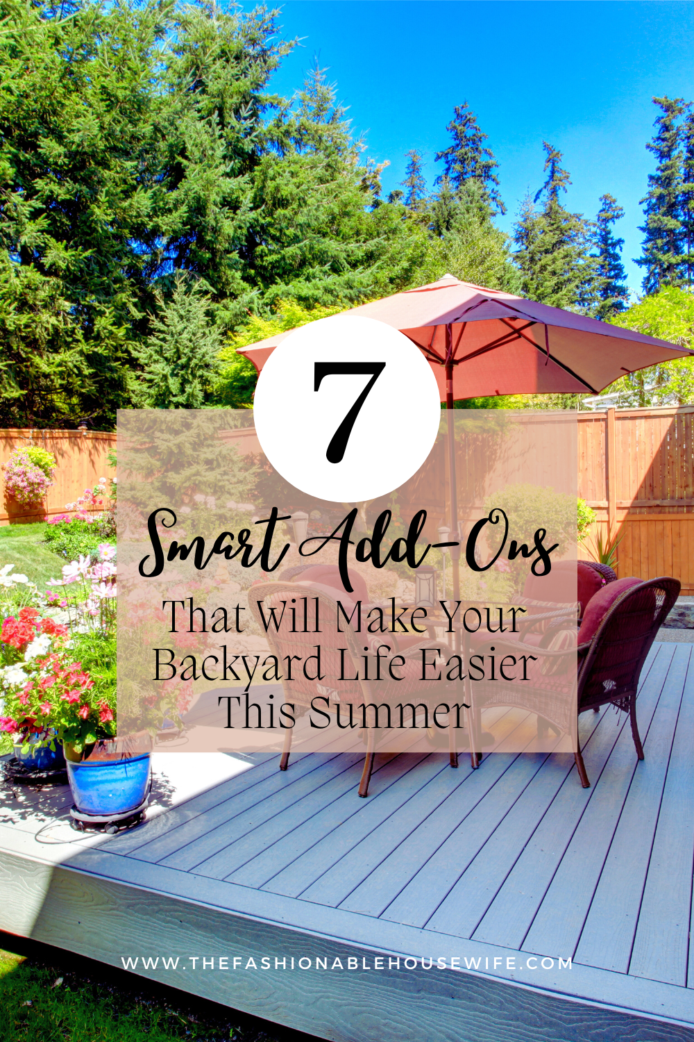 7 Smart Add-Ons That Will Make Your Backyard Life Easier This Summer