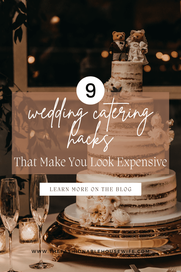 9 Effortless Wedding Catering Hacks That Make You Look Expensive
