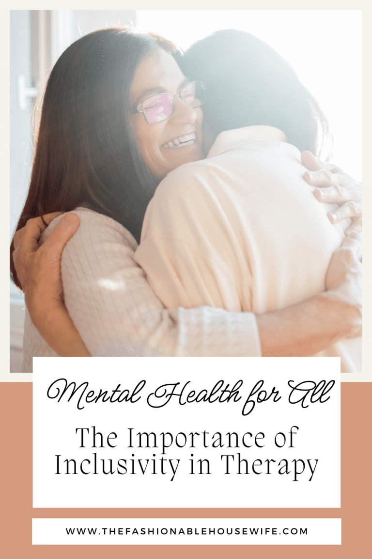 Mental Health for All: The Importance of Inclusivity in Therapy