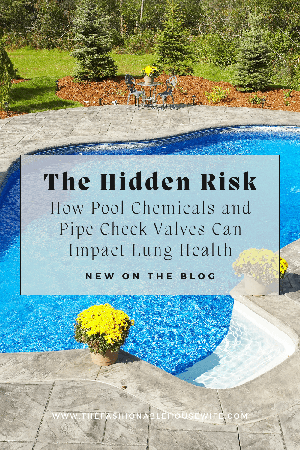 The Hidden Risk: How Pool Chemicals and Pipe Check Valves Can Impact Lung Health