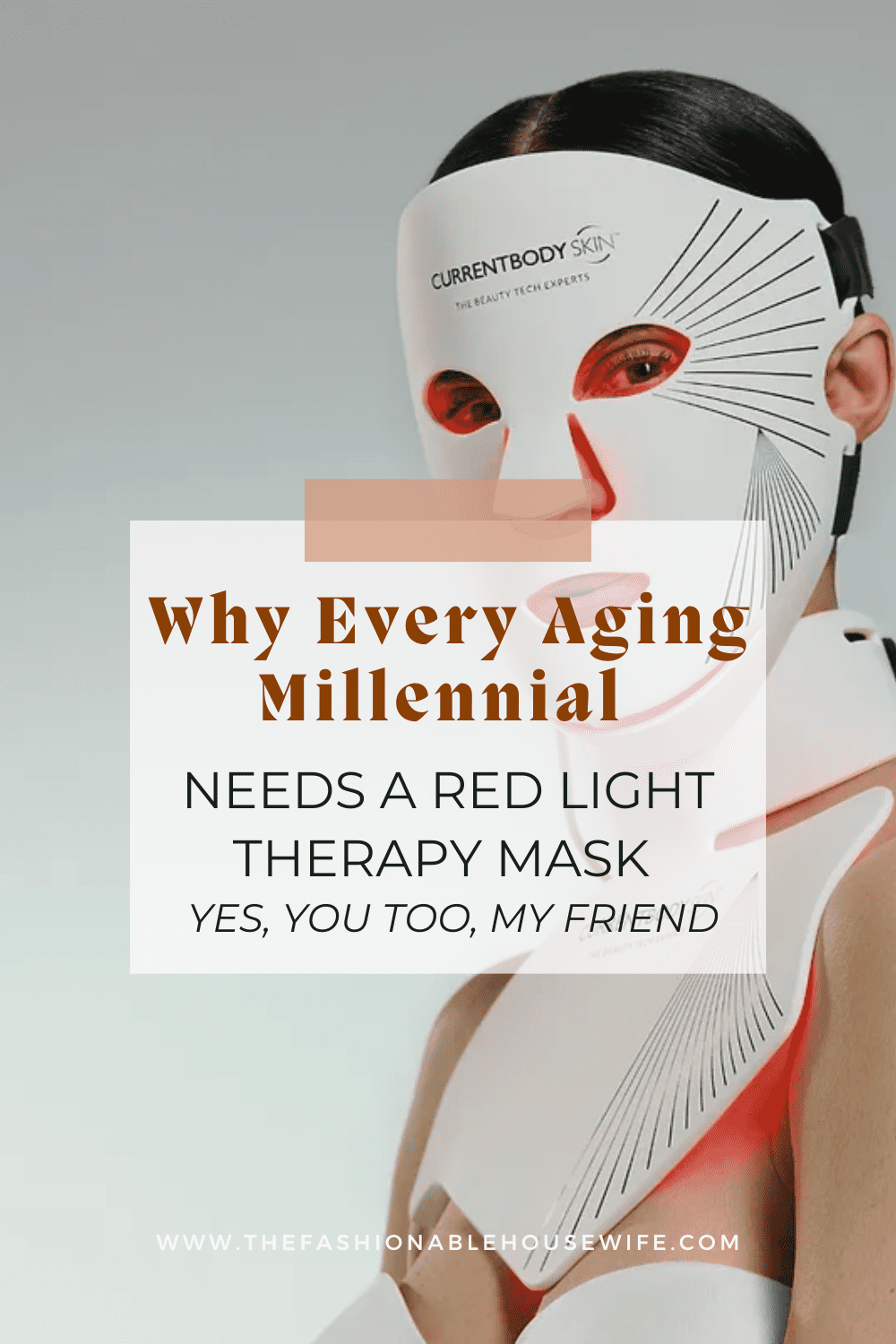 Why Every Aging Millennial Needs a Red Light Therapy Mask — Yes, You Too, My Friend