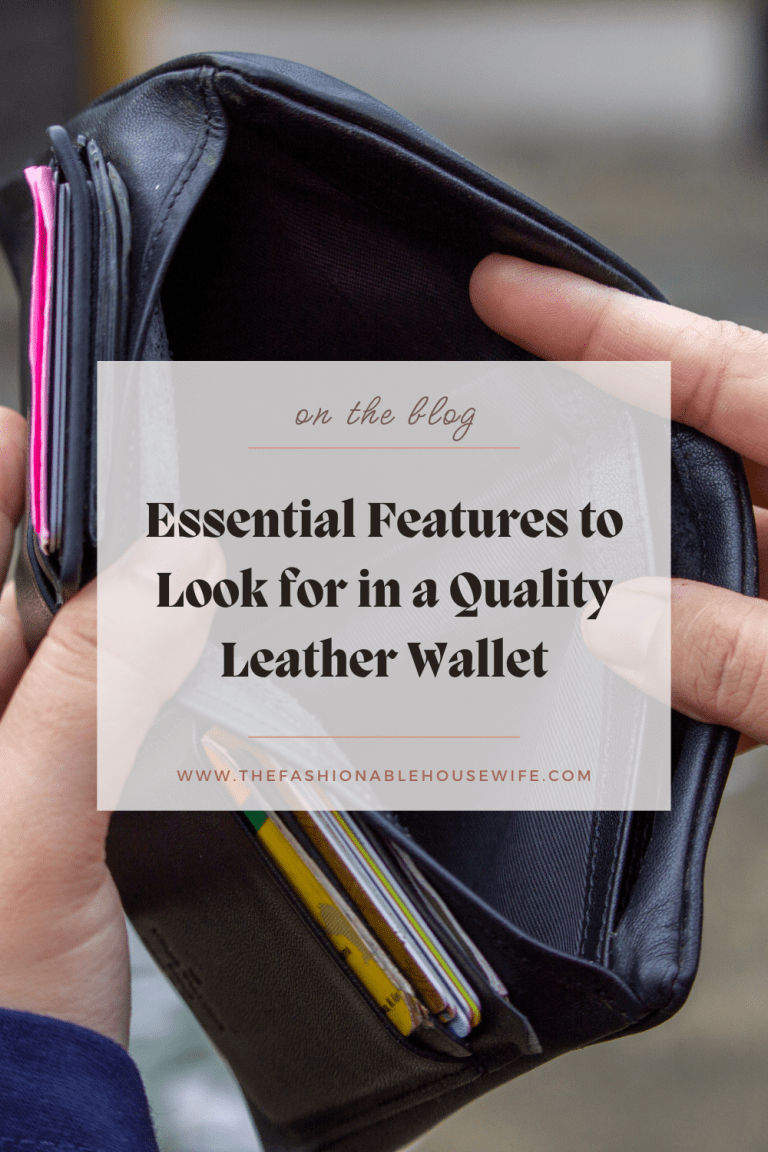 Essential Features to Look for in a Quality Leather Wallet