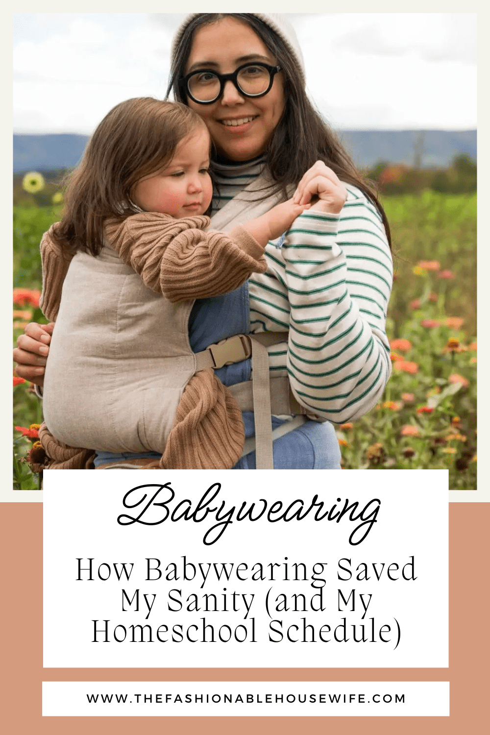 How Babywearing Saved My Sanity (and My Homeschool Schedule)
