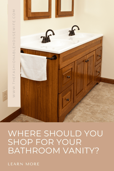 Where Should You Shop for Your Bathroom Vanity?