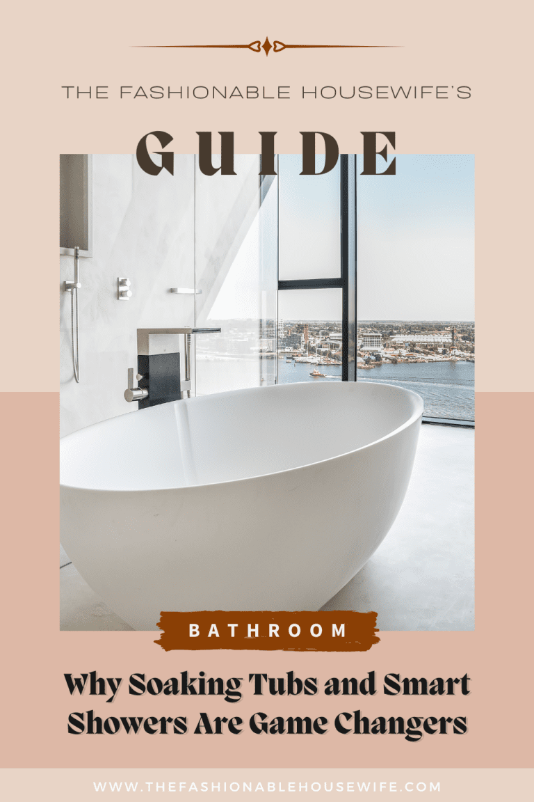 Why Soaking Tubs and Smart Showers Are Game Changers