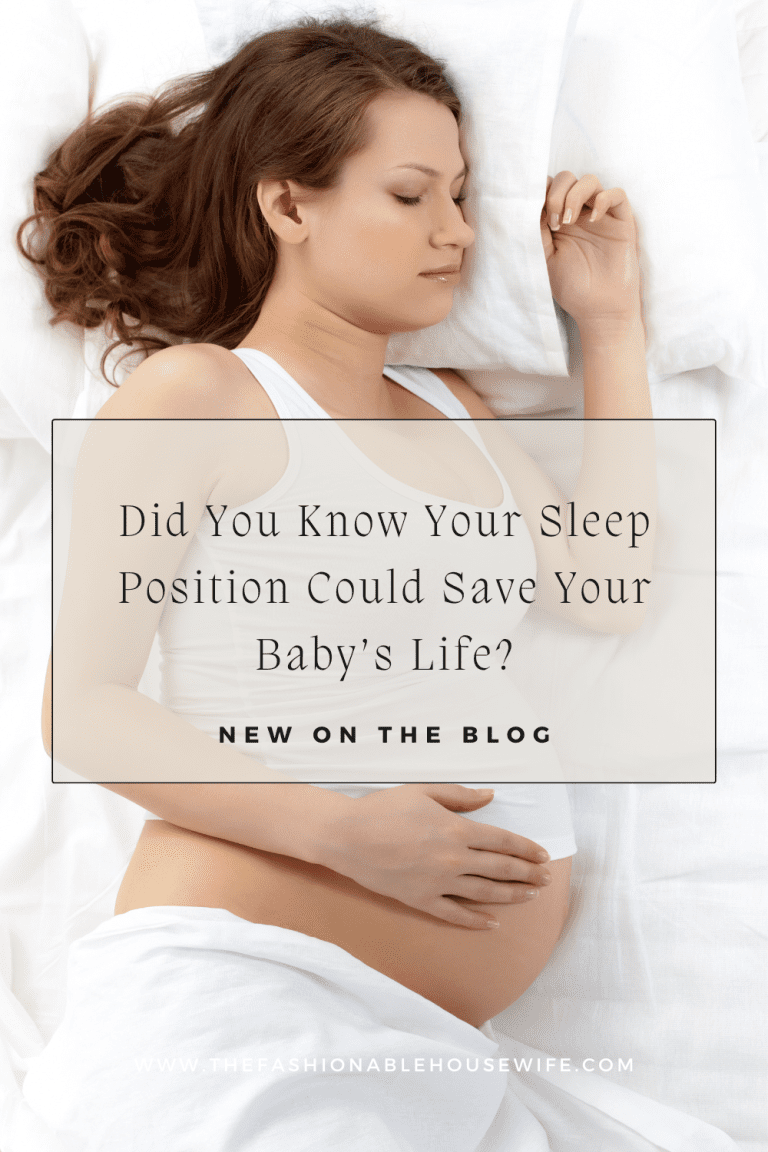 Did You Know Your Sleep Position Could Save Your Baby’s Life?