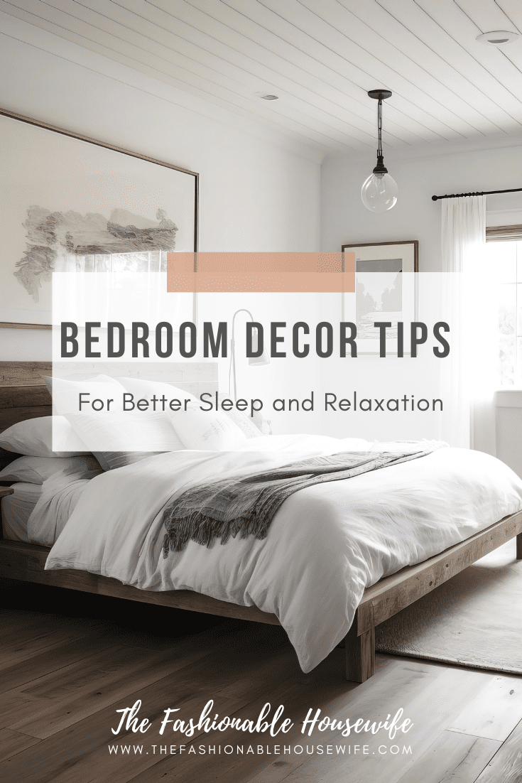 Bedroom Decor Tips for Better Sleep and Relaxation