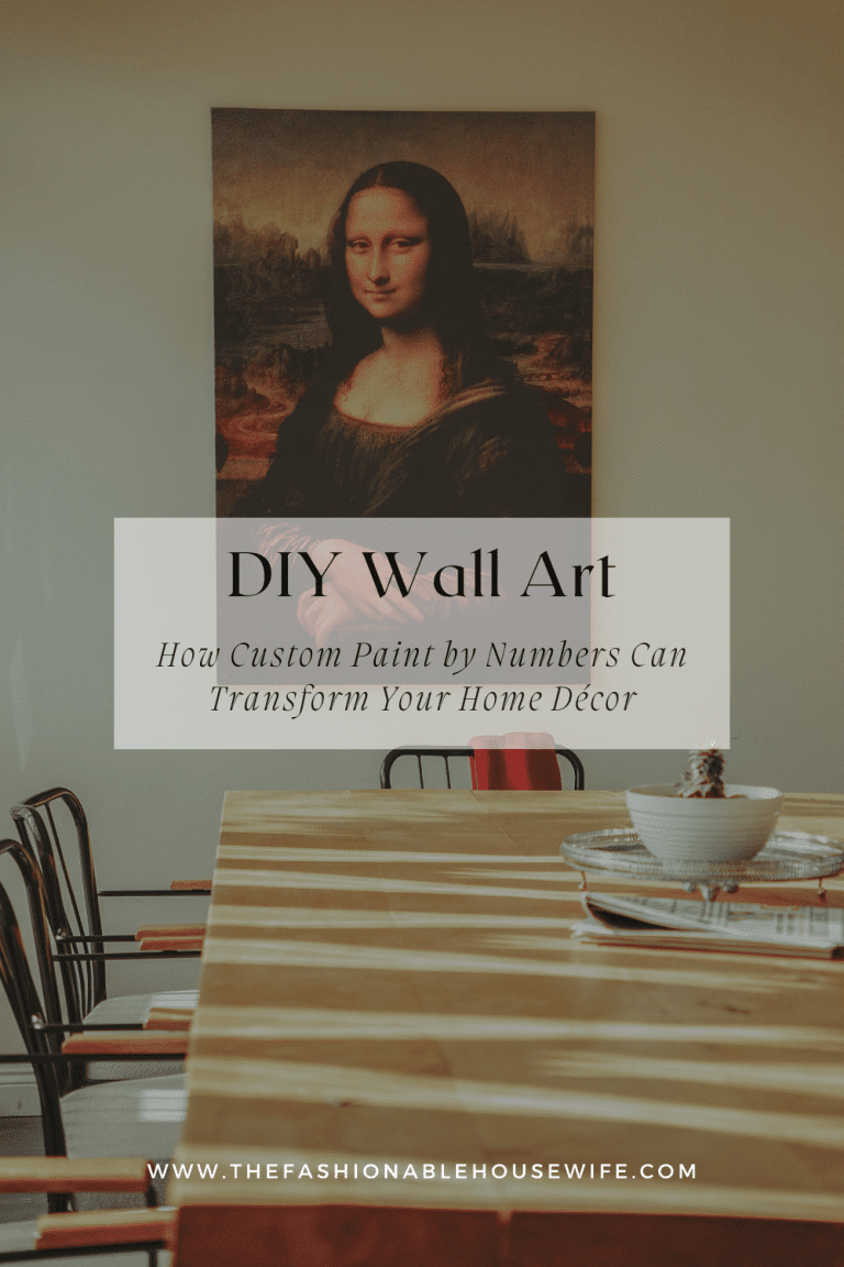 DIY Wall Art: How Custom Paint by Numbers Can Transform Your Home Décor