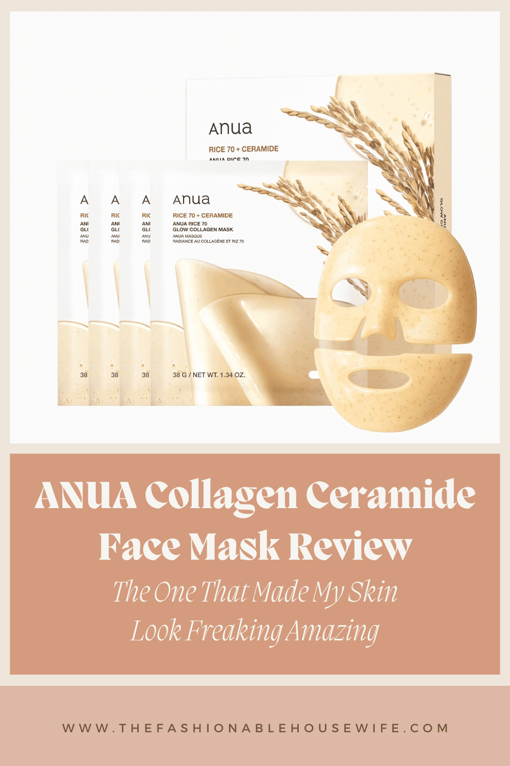 ANUA Collagen Ceramide Face Mask Review: The One That Made My Skin Look Freaking Amazing