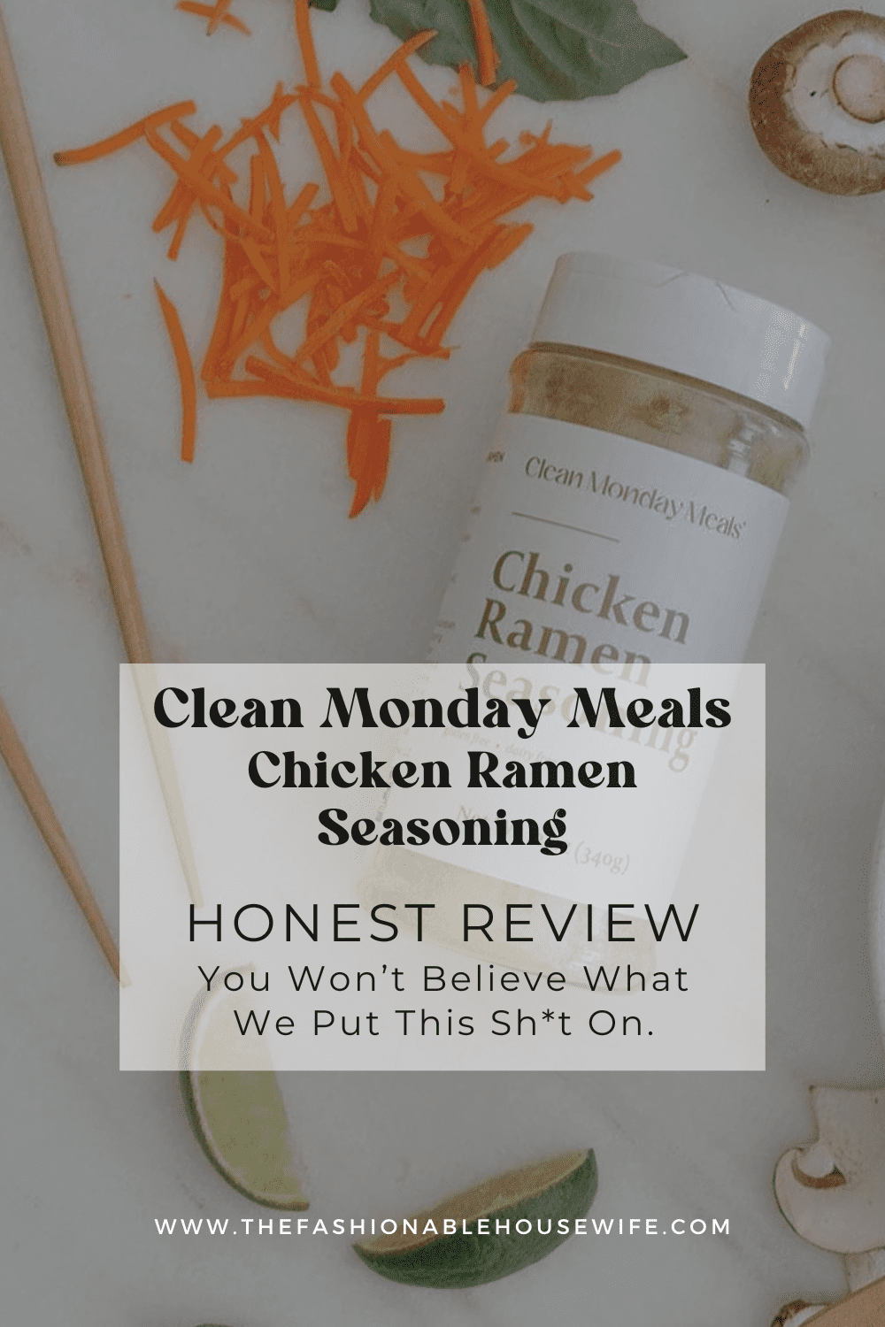 Clean Monday Meals Chicken Ramen Seasoning