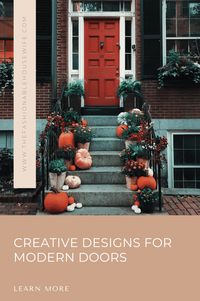 Creative Designs for Modern Doors