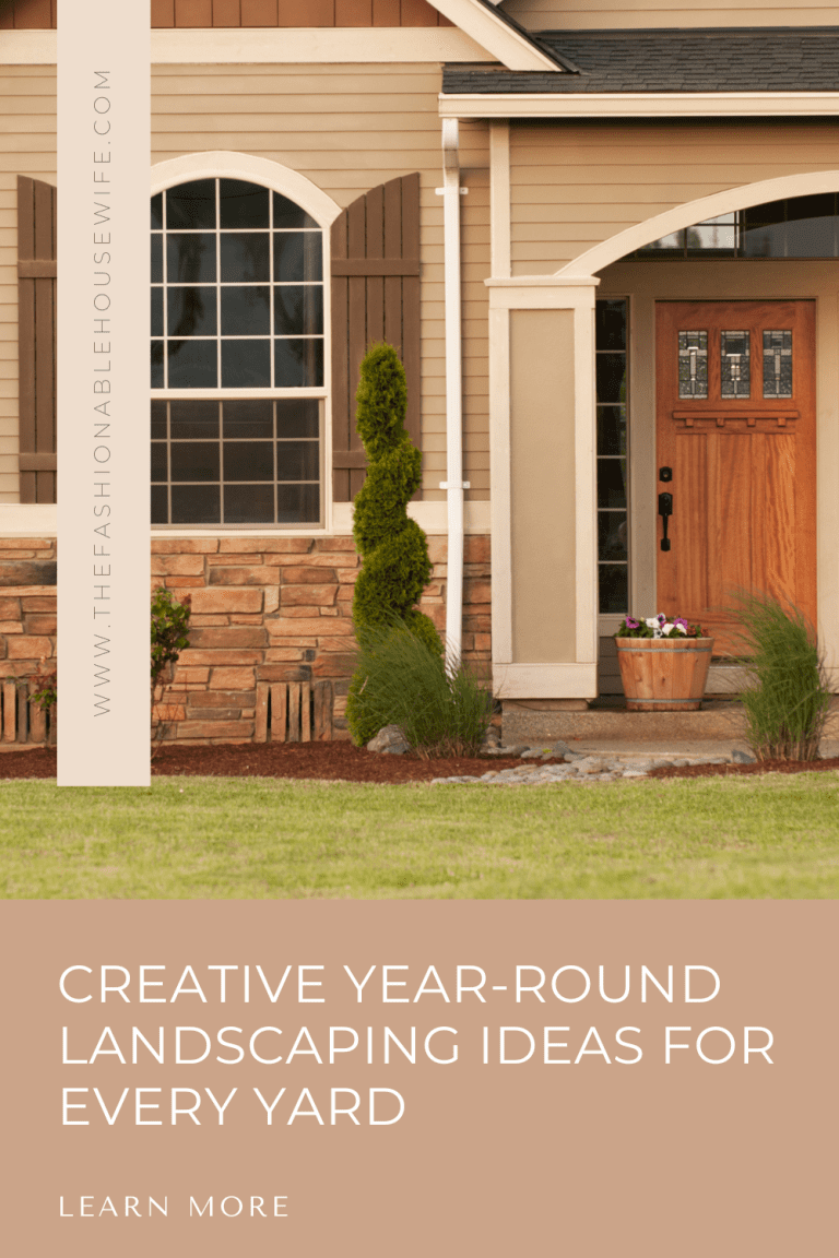 Creative Year-Round Landscaping Ideas for Every Yard