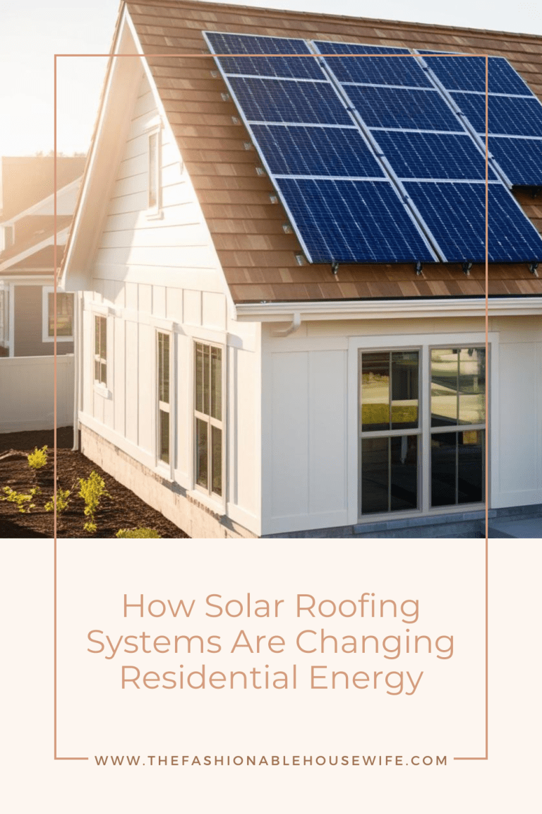 How Solar Roofing Systems Are Changing Residential Energy
