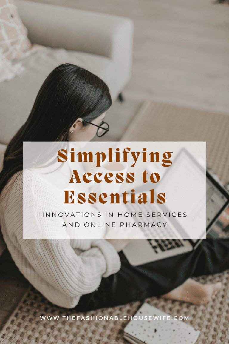 Simplifying Access to Essentials: Innovations in Home Services and Online Pharmacy