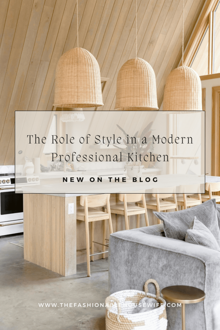 The Role of Style in a Modern Professional Kitchen