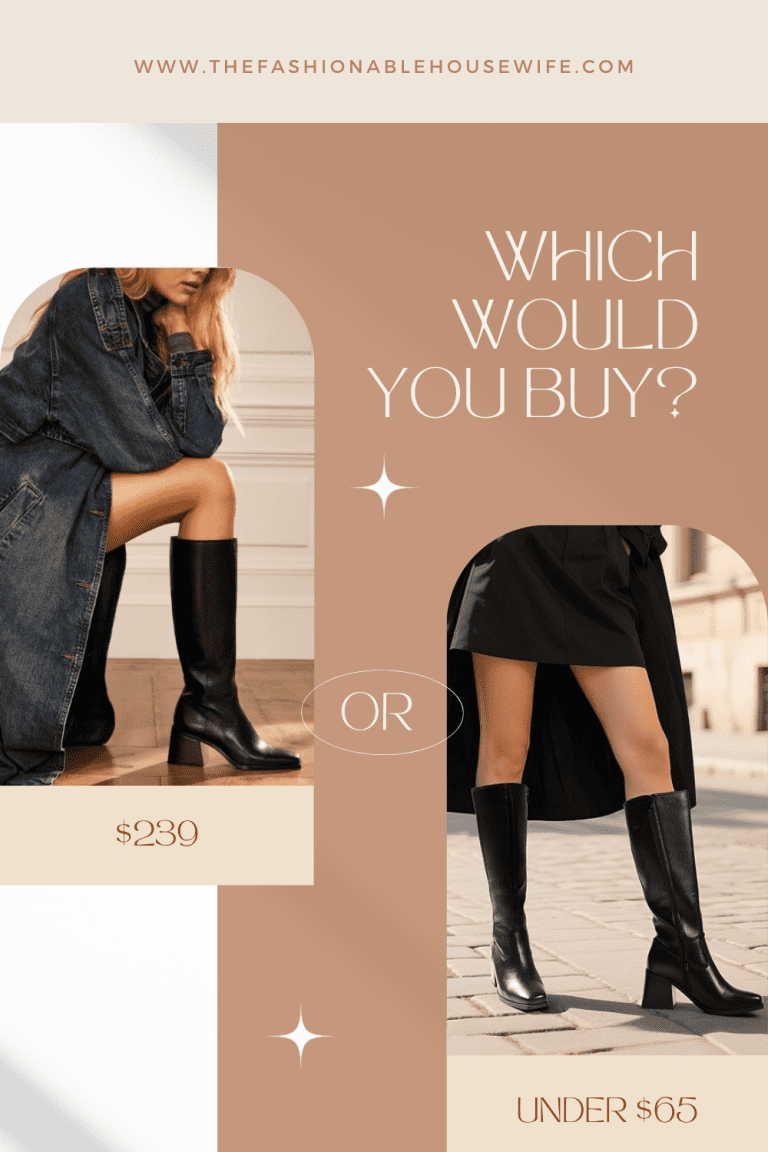 Vince Camuto Sangeti Boots Dupe for Under $65? Yes, Please!