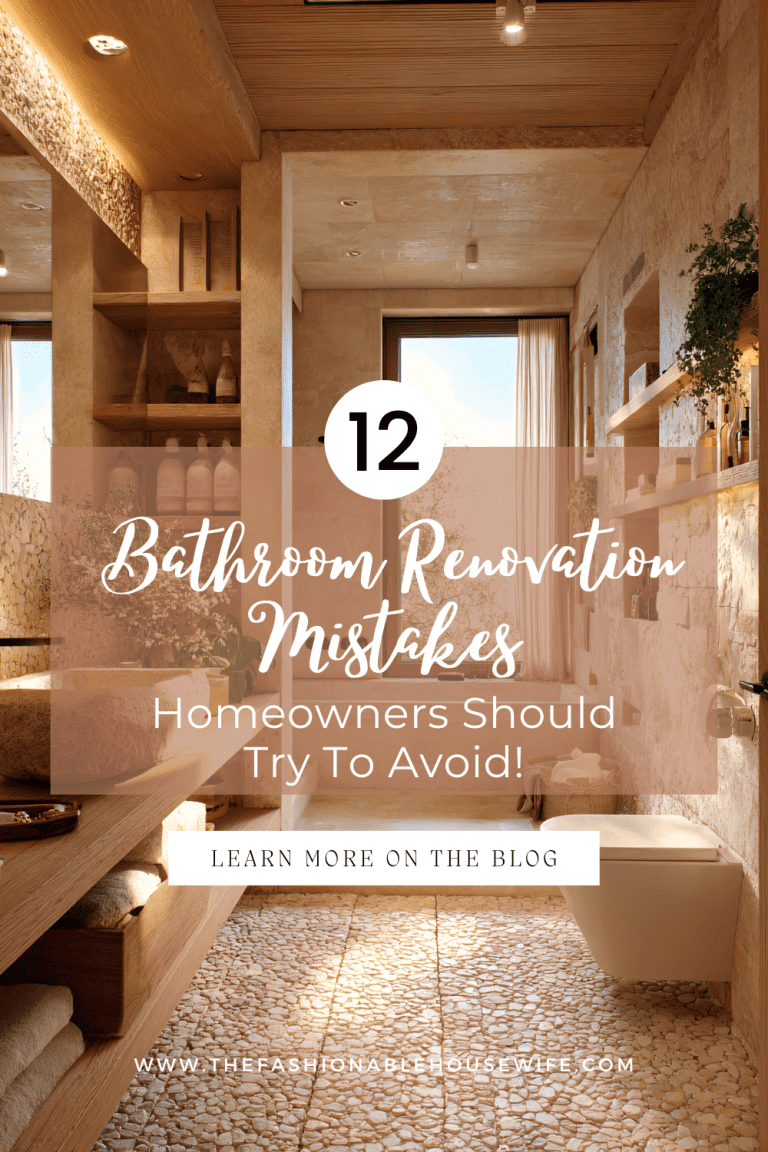 12 Bathroom Renovation Mistakes Homeowners Should Avoid