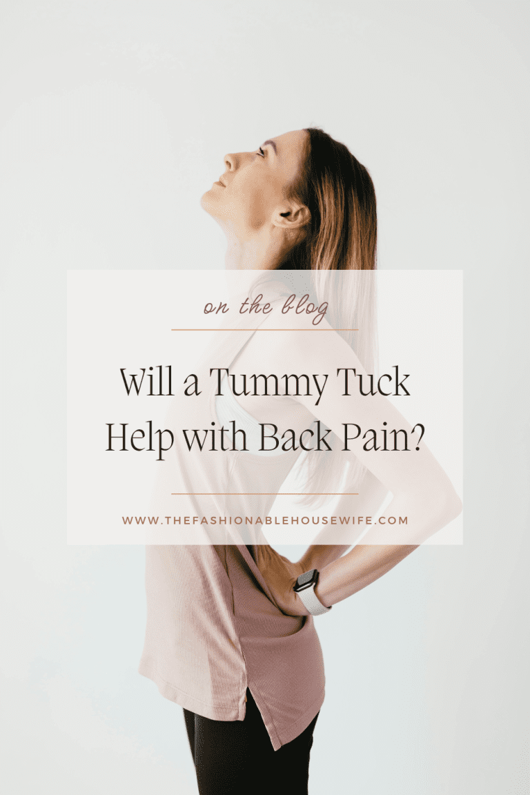 Will a Tummy Tuck Help with Back Pain?