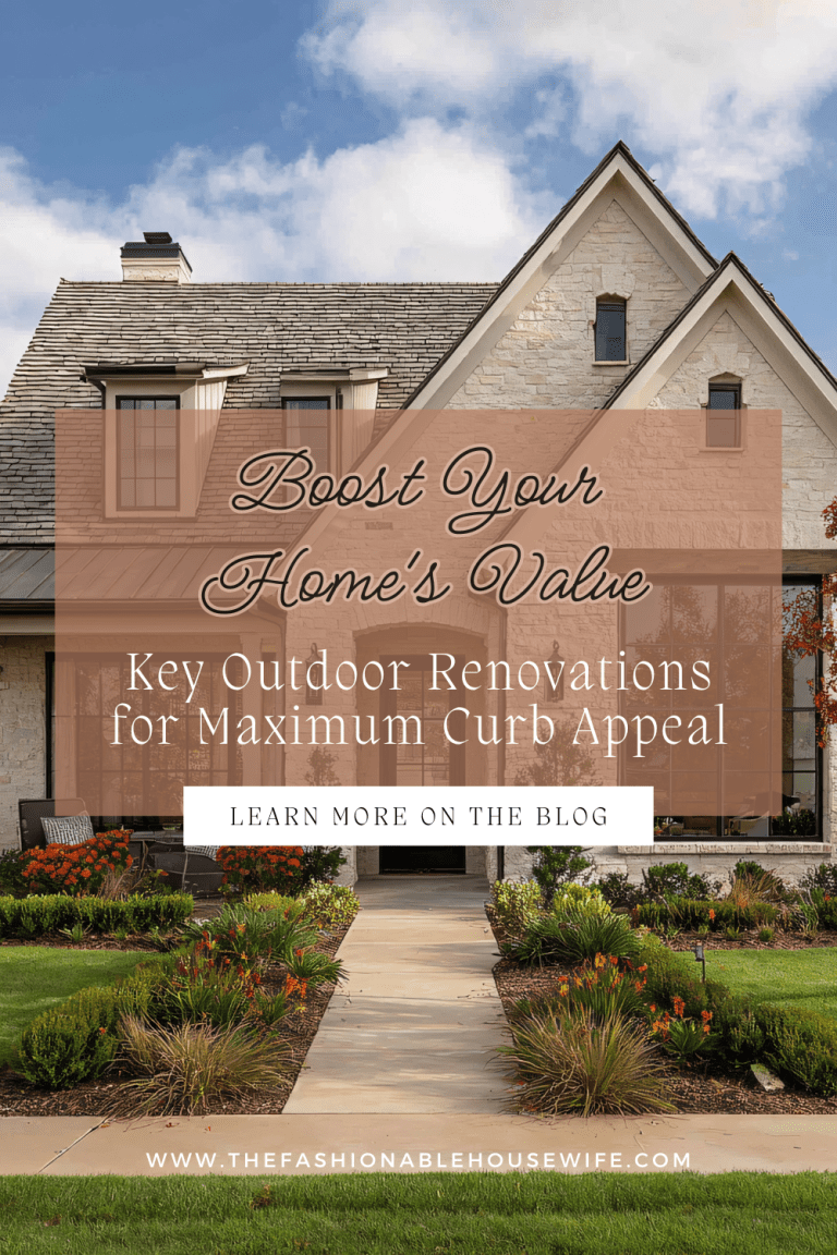 Boost Your Home's Value: Key Outdoor Renovations for Maximum Curb Appeal