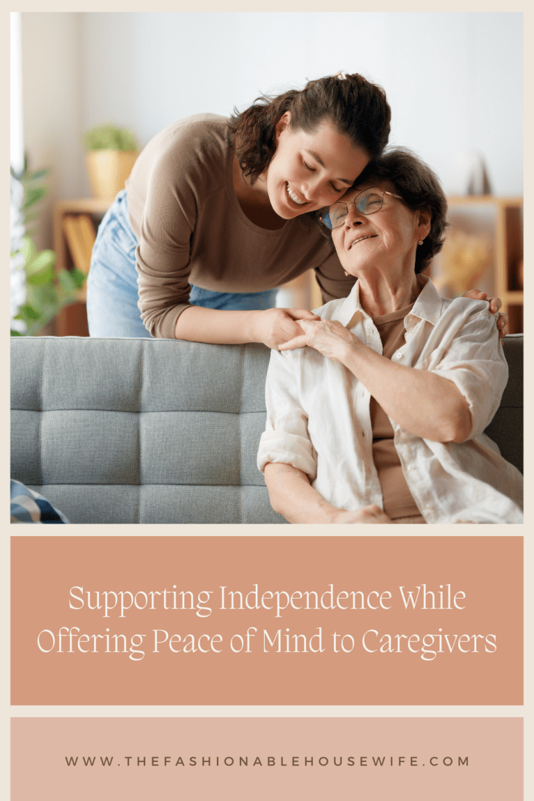 Supporting Independence While Offering Peace of Mind to Caregivers