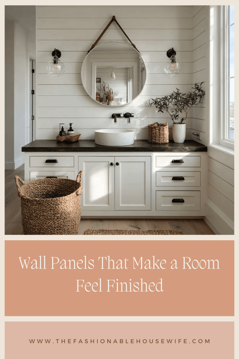 Wall Panels That Make a Room Feel Finished
